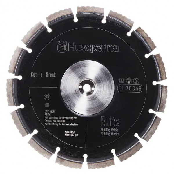 Картинка - Диск алмазный Husqvarna 09"/230 EL70CNB кирпич (5978083-01)