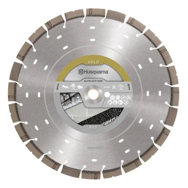 Картинка - Диск алмазный Husqvarna 16"/400 1"/20 S1465 Diagrip2 ср/бетон (5994948-30)