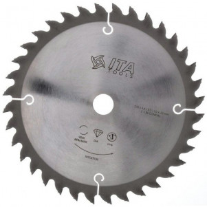 Подрезная пила ITA TOOLS DSB.200020036.006 D = 200 F = 20 Z = 36 K = 4,4 / 5,5 DSB