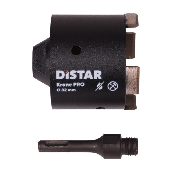 Фото - Свердло алмазне Distar DDS-W 82x65-4xM16 Krone PRO / SDS+