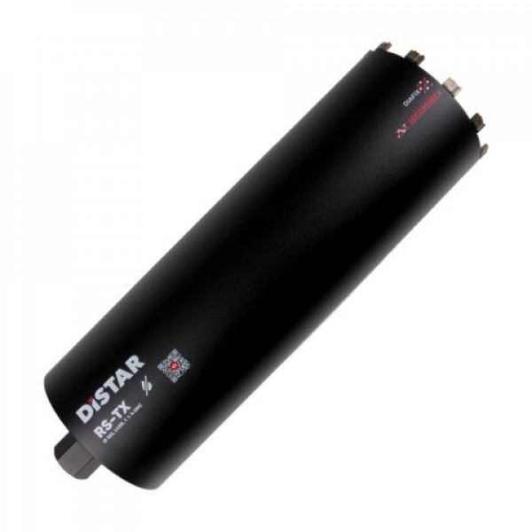 Картинка - Сверло алмазное Distar DDS-W 162X450-11X1 1/4 UNC DLD 162 RS-TX
