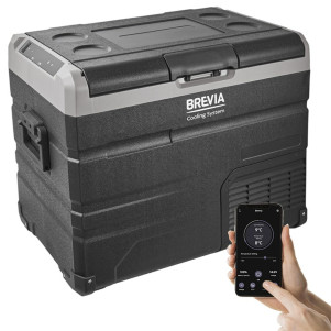 Холодильник автомобильный Brevia 47л 22660