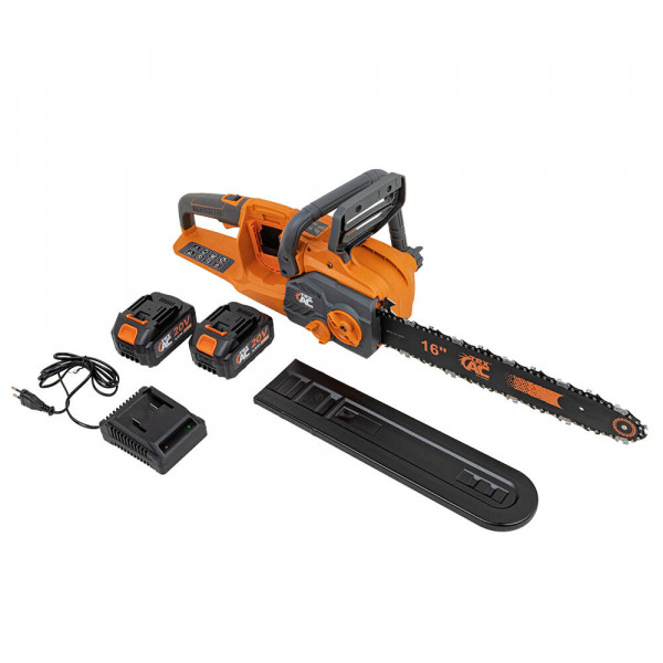 Фото - Акумуляторна ланцюгова пила ТЕХАС TAOE-S16 в комплекте зарядка+2 акум