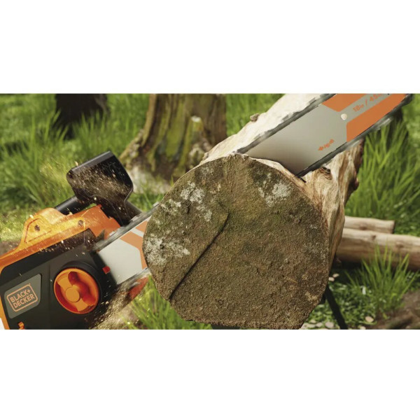 Картинка - Пила цепная электрическая BLACK+DECKER BECS2245
