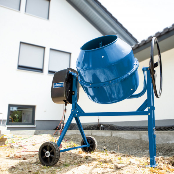 Картинка - Бетономешалка Scheppach MIX160