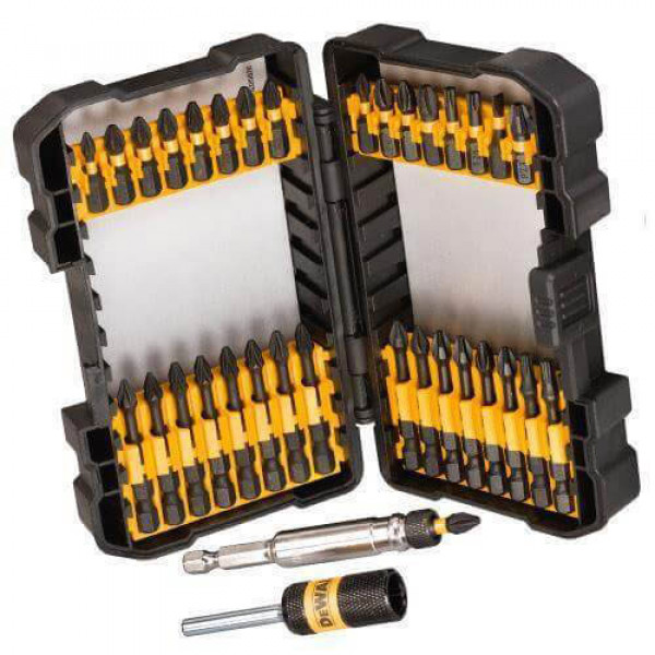Картинка - Набор бит DeWALT DT70603T IMPACT TORSION EXTREME, 34 шт.+магнитный держатель