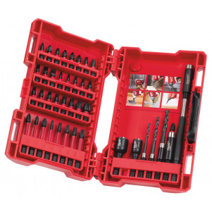 Набор бит и сверл Milwaukee Shockwave 40 предметов