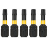 Фото - Біта ударна DeWALT DT7382T IMPACT TORSION, Т25 мм, L раб. = 25 мм, 5 штук