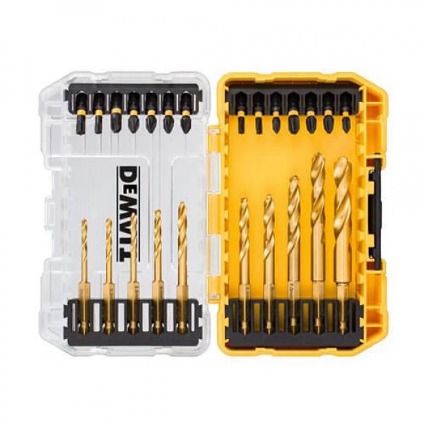 Картинка - Набор свёрел и бит DeWALT DT70748T EXTREME FlexTorq, 24 шт.