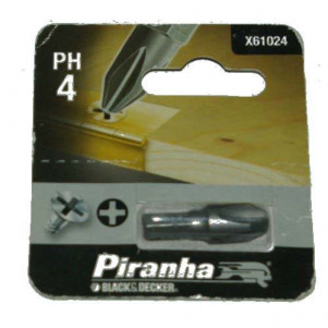 Бита PIRANHA X61024 1x32мм Ph4 отверточная бита