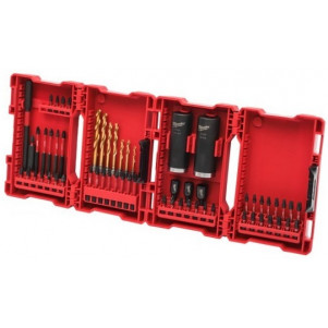 Набор бит и головок Milwaukee Shockwave 4932464168 62 шт.