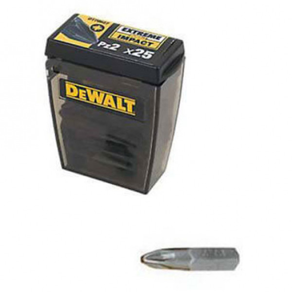 Фото - Біта торсіонна DeWALT DT70527 "Extra Grip" Pz2, L = 25мм, 25шт