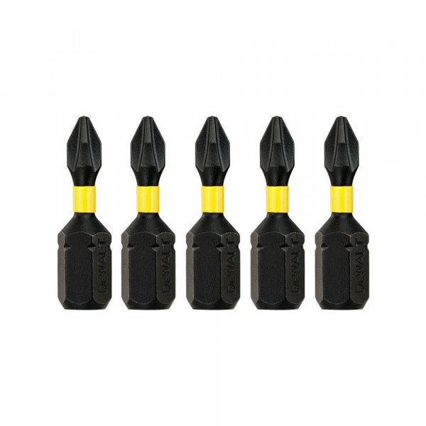 Картинка - Бита DеWALT DT7993T, ITE, Philips, Ph1, L=25 мм, 5 шт