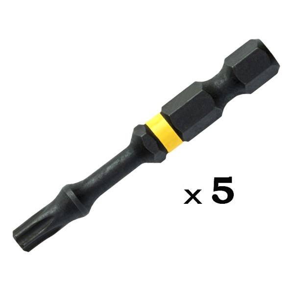 Фото - Біта ударна DeWALT DT7393T IMPACT TORSION, Т10 мм, L раб. = 50 мм, 5 штук