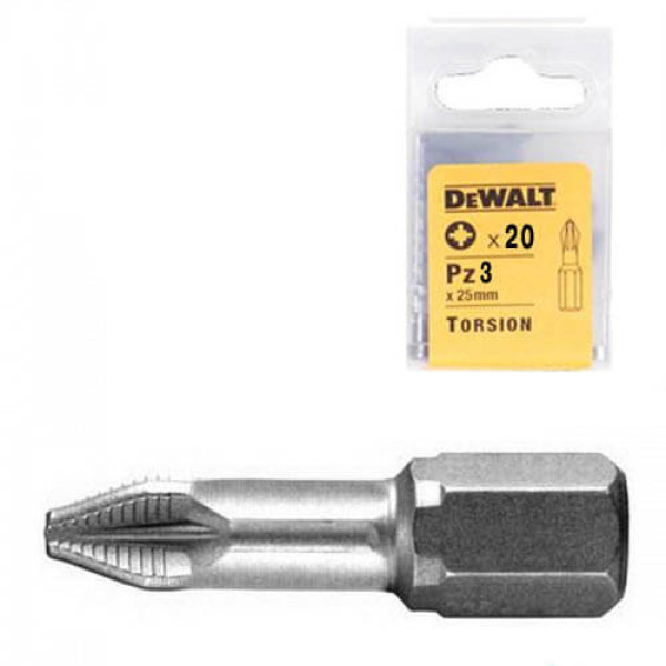 Картинка - Бита DeWALT DT7219 мм, 20 шт