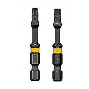 Бита ударная DeWALT DT70534T IMPACT TORSION, Т25 мм,L раб.=50 мм, 2 штуки