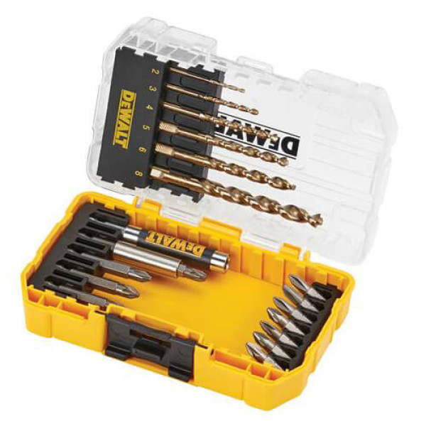 Фото - Набір свердел і біт DeWALT DT70711 19 шт
