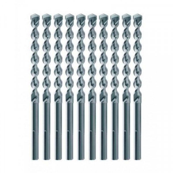 Картинка - Набор буров AEG 4932352266 SDS plus с 2 режущими кромками (10 шт) 10х200х260 мм