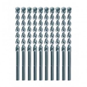 Набор буров Milwaukee 4932399343 SDS plus MS2 2 режущие кромки (10 шт) 12х100х160 мм