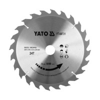 Диск пильный победитовый по дереву 255x30x3.0x2.0 YATO YT-60731