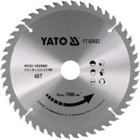 Диск пильный победитовый по дереву 216х30х3.2х2.2 YATO YT-60682