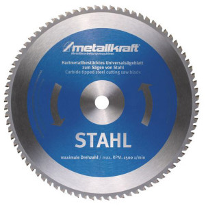 Пильний диск по сталі Metallkraft 305x2.4x25.4 мм