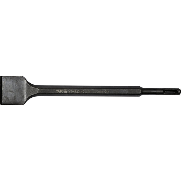 Картинка - Зубило "лопатка" YATO YT-4723 SDS+, 40х14 x 250 мм CrV