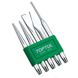Набор зубил и выколоток TOPTUL GAAV0501, 5 шт