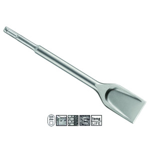 Зубило лопаточное Bosch Long Life SDS+ 250х40 мм Зубило лопаточное Bosch Long Life SDS+ 250х40 мм