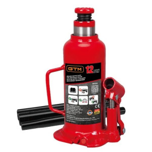 Домкрат гідравлічний пляшковий GTM TH91204 12т (240-460мм) Домкрат гідравлічний пляшковий GTM TH91204 12т (240-460мм)