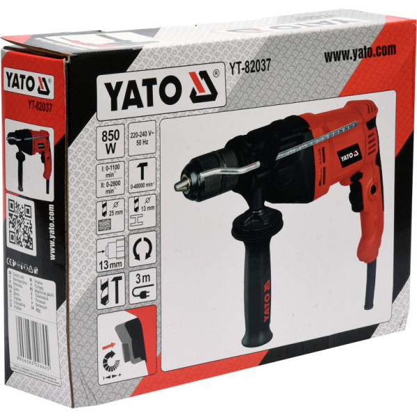 Картинка - Дрель ударная Yato YT-82037