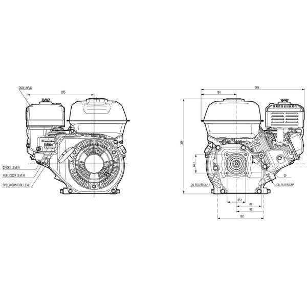 Фото - Двигун Honda GP160HQHKR5S