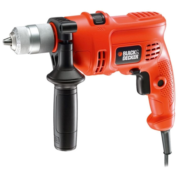 Картинка - Дрель ударная BLACK+DECKER KR504CRE