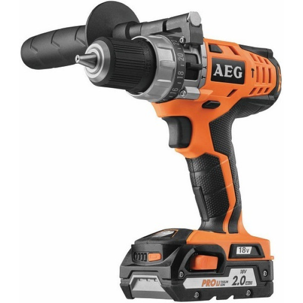 Фото - Акумуляторна дриль-шуруповерт AEG BS18CBLLI-202C