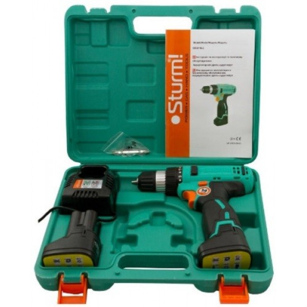 Картинка - Аккумуляторная дрель-шуруповерт Sturm CD3218LBE