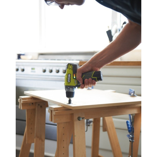 Картинка - Дрель-шуруповерт Ryobi R12DD-LL13S