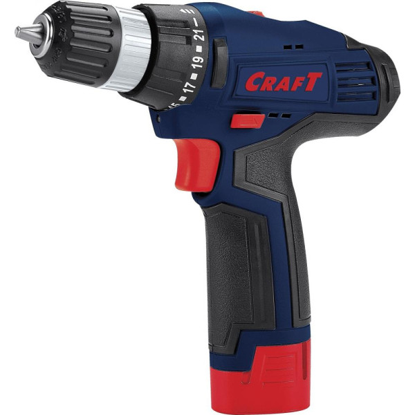 Картинка - Аккумуляторная дрель-шуруповерт Craft CAS 12L