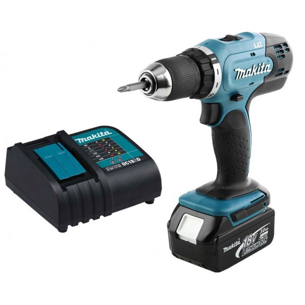 Фото - Акумуляторна дриль-шуруповерт Makita DDF453SFX7 LXT