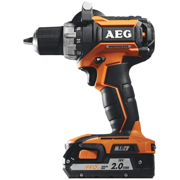 Фото - Акумуляторна дриль-шуруповерт AEG BS18CBLLI-202C
