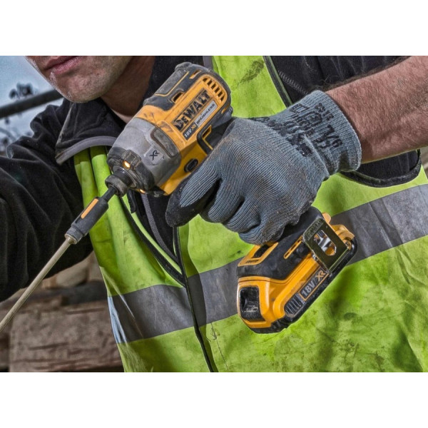 Картинка - Шуруповерт ударный аккумуляторный DeWALT DCF887NT