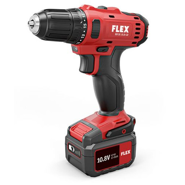 Картинка - Шуруповерт аккумуляторный FLEX DD 2G 10.8-LD Set