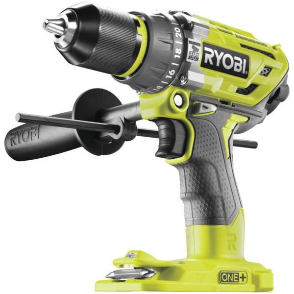 Картинка - Ударная дрель-шуруповерт RYOBI R18PD7-0