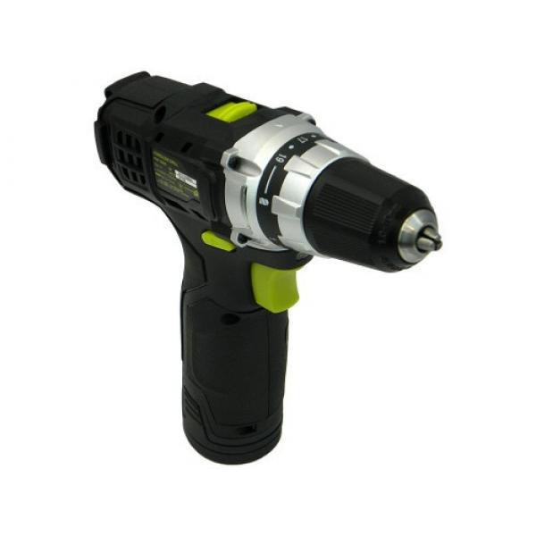 Картинка - Аккумуляторная дрель-шуруповерт TITAN PDS122DS