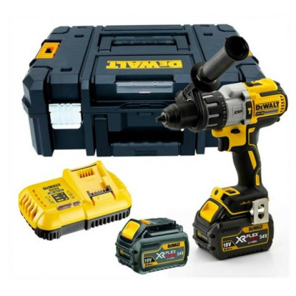 Картинка - Аккумуляторная ударная дрель-шуруповерт DeWALT DCD996T2