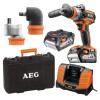 Фото - Акумуляторна дриль шуруповерт AEG BSB18CBL LI-402C KIT1