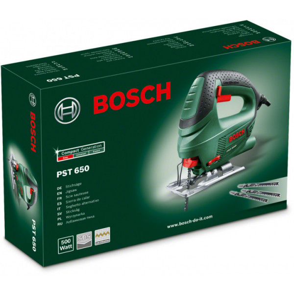 Фото - Пила лобзиковая PST 650 470Вт BOSCH