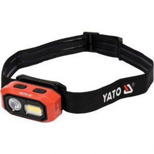 Налобний ліхтар із датчиком руху YATO YT-08592