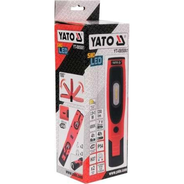 Картинка - Фонарь аккумуляторный YATO YT-085081