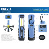 Фото 1 - Ліхтар інспекційний Brevia LED 8SMD+1W LED 300lm 2000mAh microUSB
