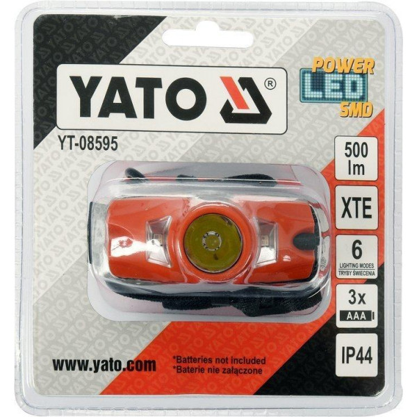 Картинка - Фонарь налобный YATO YT-08595